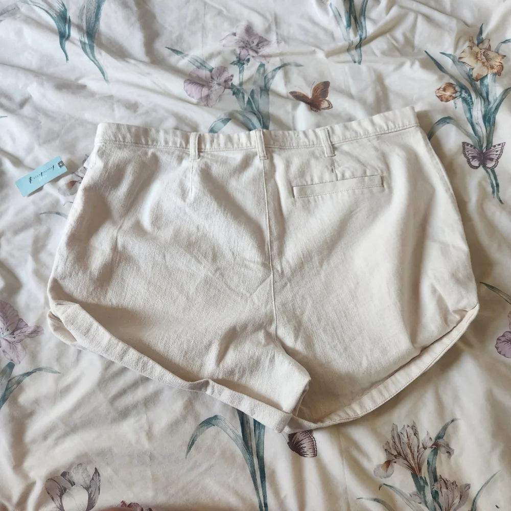 NWT Anthropologie Pilcro Knit High Rise 18W shorts